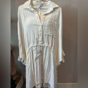 Elan cotton/gauze dress